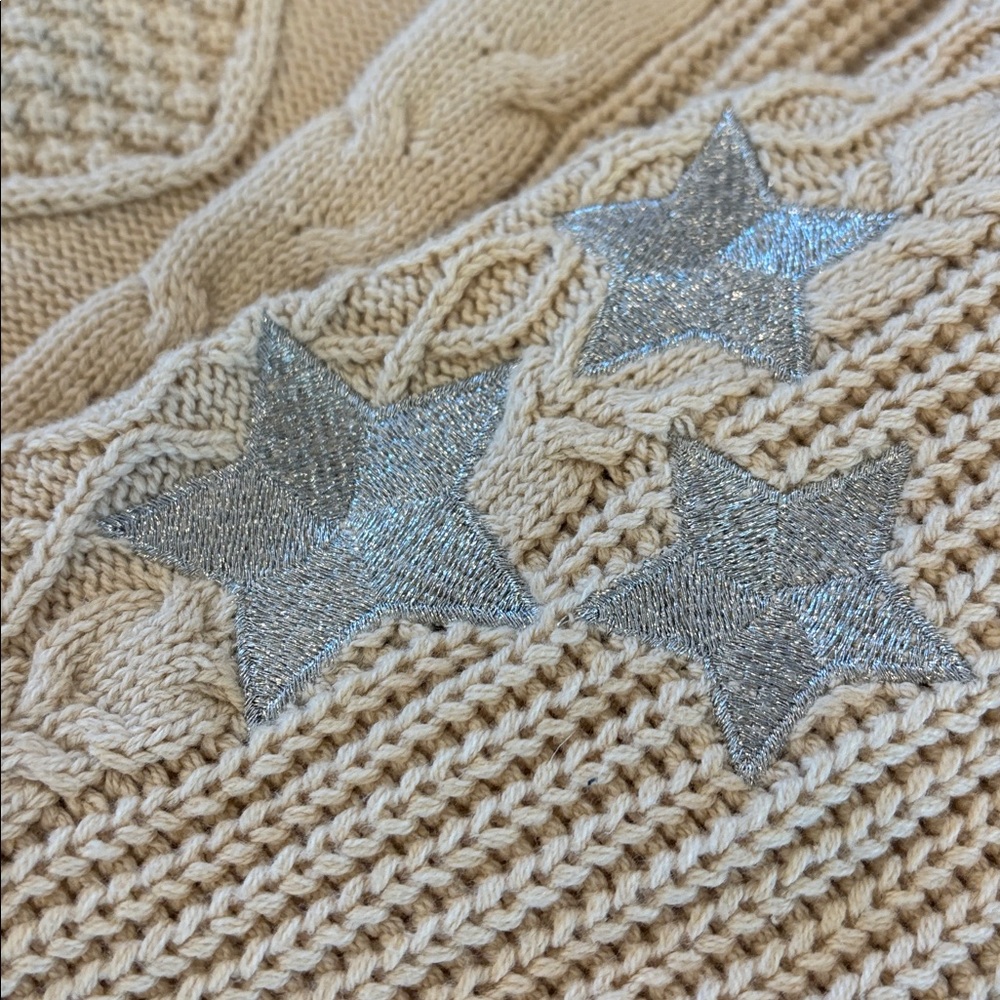 Altar’d State Talia Cable Knit Cardigan Pockets XS Folklore Taylor Swift Sweater - Picture 3 of 8